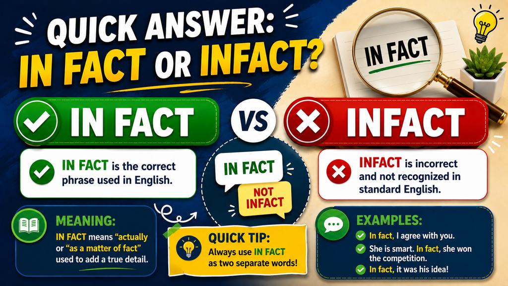 In Fact or Infact