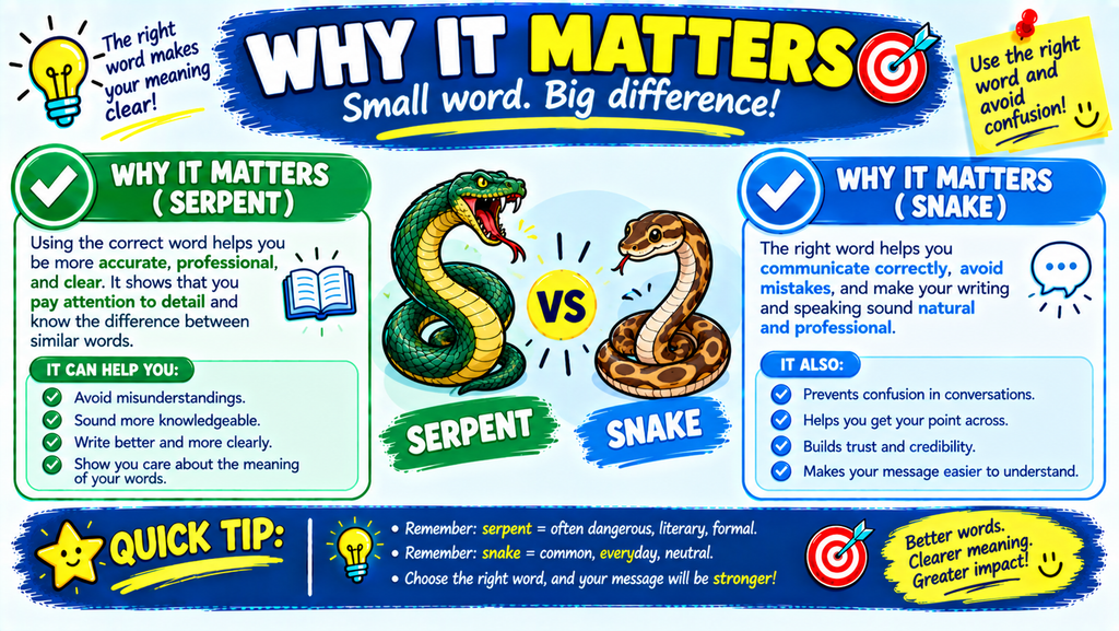 Serpent vs Snake