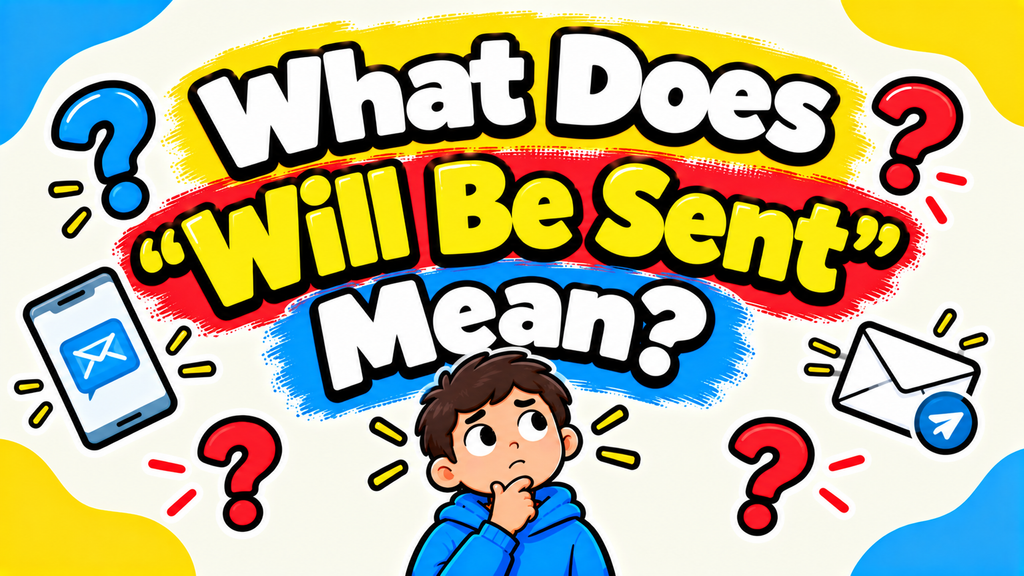 Will Be Sent vs. Will Be Send
