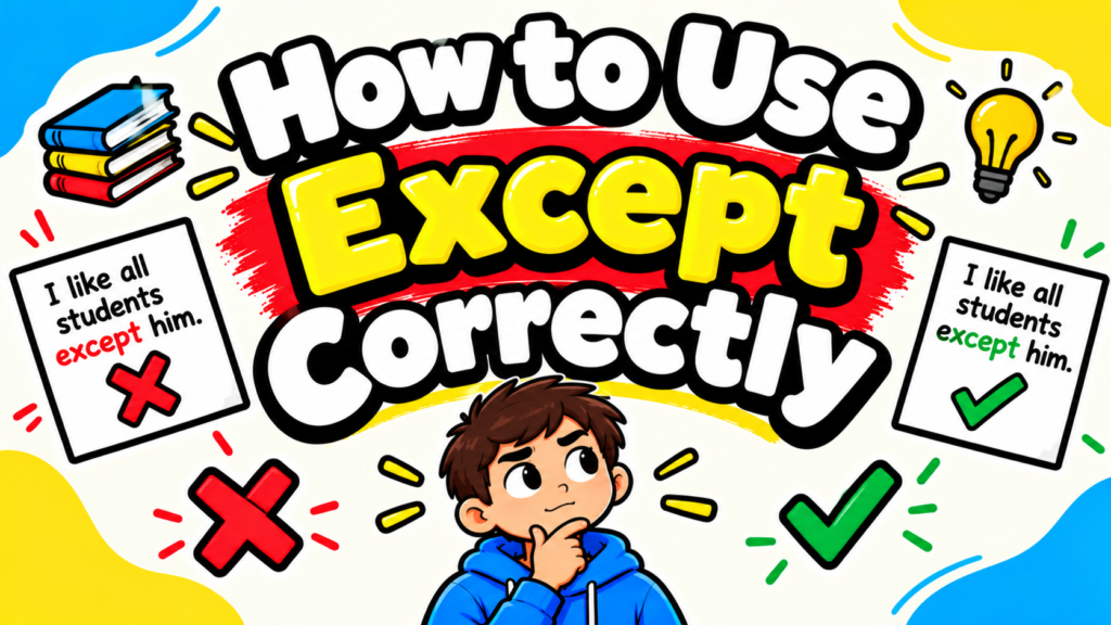 Accept vs Except