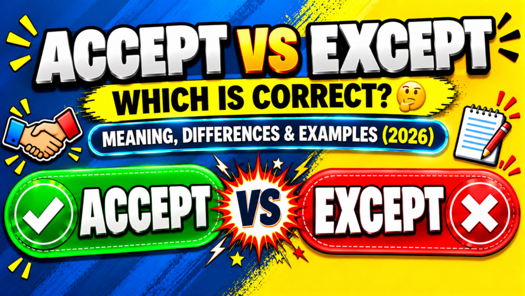 Accept vs Except_ Which Is Correct_