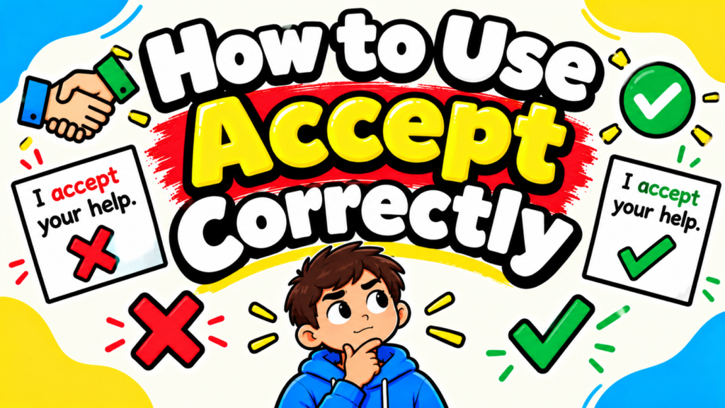 Accept vs Except